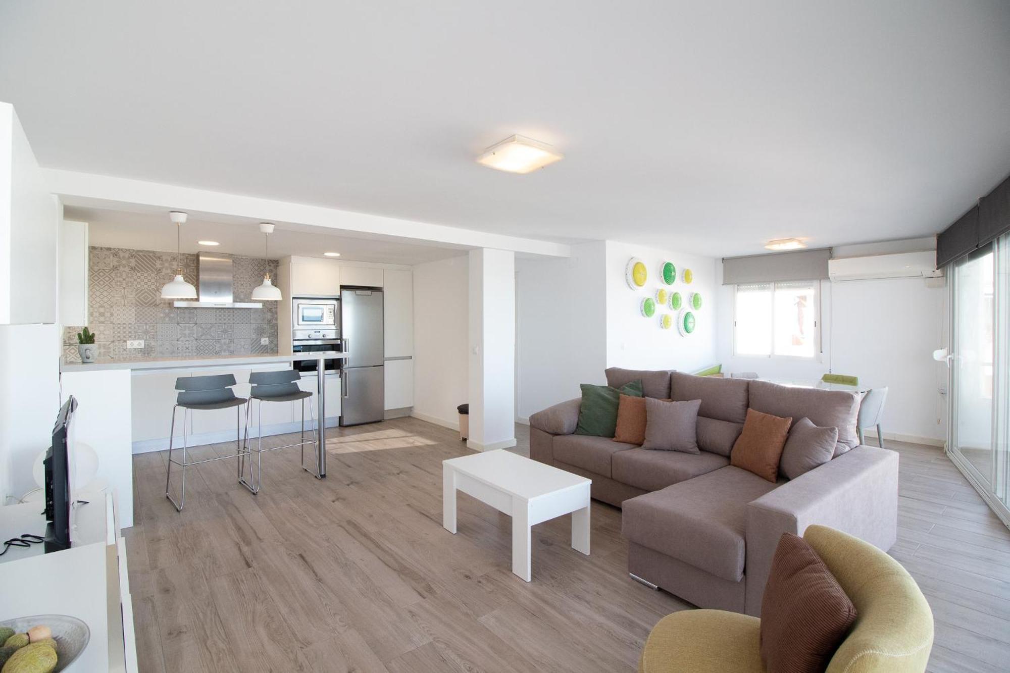 Global Properties, Apartamento Con Terraza E Increibles Vistas Al Mar Sagunto Dış mekan fotoğraf